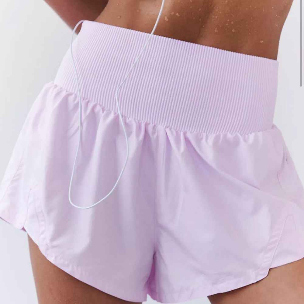 NWT Free people movement light pink athletic skort high waisted